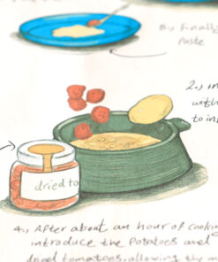 illustrated recipe Dizi 